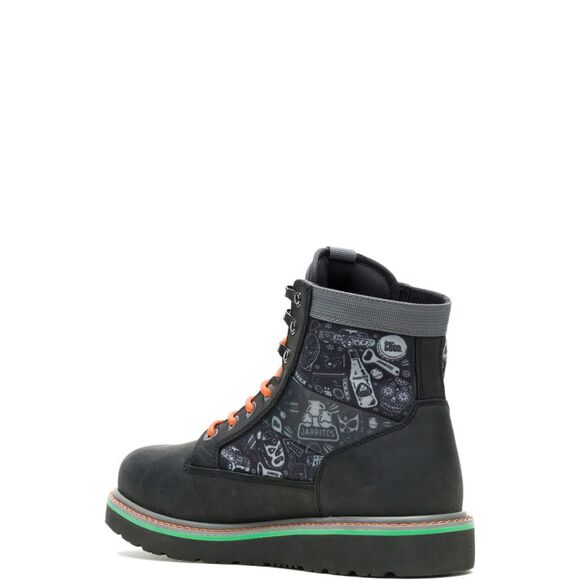 Wolverine Mens Trade Wedge Unlined Jarritos 6" Black Boots (NWT) - Picture 3 of 5